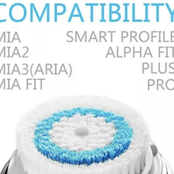 Clarisonic Sensitive Facial Cleansing Brush Head Replacement - Picture 3 of 3